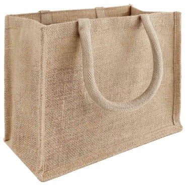 vidaXL Τσάντες από γιούτα 10 Φυσικό 26 x 22 x 14 εκ 100% Γιούτα Τοσσά