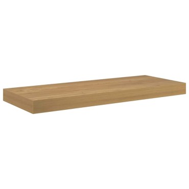 vidaXL Ράφι Τοίχου 4 τεμ. Καφέ 50x23,5x3,8cm Επεξεργασμένο Ξύλο