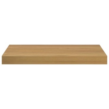vidaXL Ράφι Τοίχου 4 τεμ. Καφέ 50x23,5x3,8cm Επεξεργασμένο Ξύλο
