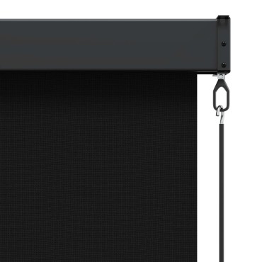 vidaXL Ρόλερ (στόρι) Μαύρο 160 x 250 cm Ύφασμα και Αλουμίνιο