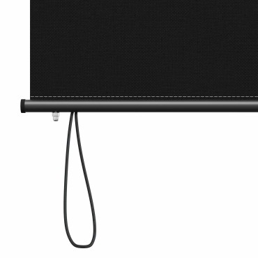 vidaXL Ρόλερ (στόρι) Μαύρο 160 x 250 cm Ύφασμα και Αλουμίνιο