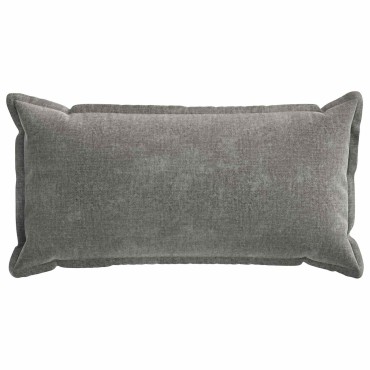 vidaXL Κάλυμμα Μαξιλαριού 2 τμχ. HOUTEN Σκούρο Γκρι 40 x 80 cm