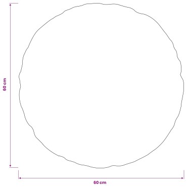 vidaXL Κάλυμμα Μαξιλαριού 2 τμχ. HEERLEN Ανοιχτό γκρι Ø 60 cm