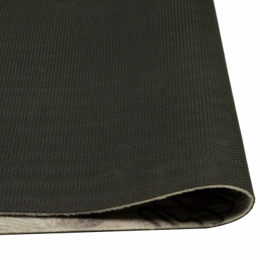 vidaXL Χαλί Κουζίνας Πλενόμενο Γκρι Επιγρ. Coffee 60x300 εκ. Βελούδο