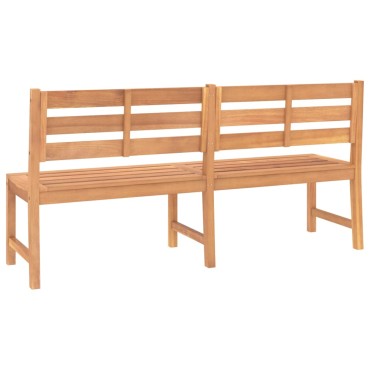 vidaXL Παγκάκι Κήπου από Μασίφ Ξύλο Teak 180x59x90cm 1 τεμ.