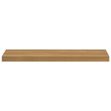 vidaXL Ράφι Τοίχου 4 τεμ. Καφέ 90x23,5x3,8cm Επεξεργασμένο Ξύλο
