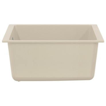 vidaXL Σιντρινο 80% Χαλαζίας και 20% Ρητίνη 370 x 460 mm Μπεζ