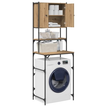 vidaXL Ντουλάπα Πλυντηρίου Artisan Δρυς 68 x 48,5 x 194 εκ