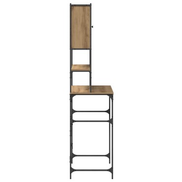 vidaXL Ντουλάπα Πλυντηρίου Artisan Δρυς 68 x 48,5 x 194 εκ