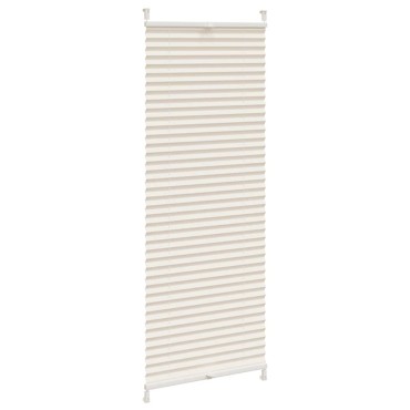 vidaXL Πλισέ ρόλερ σκίασης 60x100cm Κρεμ