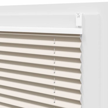 vidaXL Πλισέ ρόλερ σκίασης 60x100cm Κρεμ