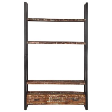 vidaXL Ραφιέρα 118x30x200cm από Μασίφ Ανακυκλωμένο Ξύλο 1 τεμ.