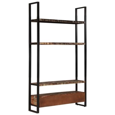 vidaXL Ραφιέρα 118x30x200cm από Μασίφ Ανακυκλωμένο Ξύλο 1 τεμ.