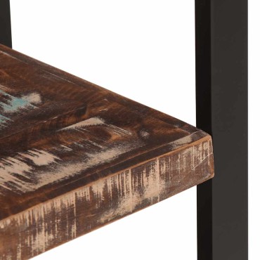 vidaXL Ραφιέρα 118x30x200cm από Μασίφ Ανακυκλωμένο Ξύλο 1 τεμ.