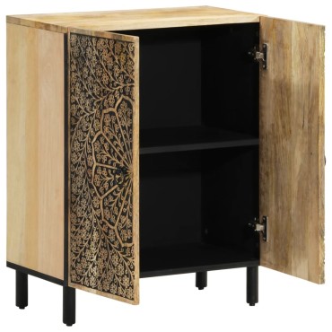 vidaXL Βοηθητικά Ντουλάπια 3 τεμ. 60x33x75cm από Μασίφ Ξύλο Μάνγκο