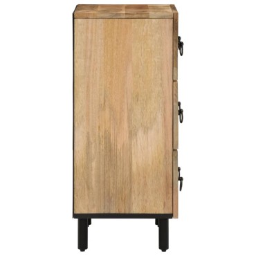 vidaXL Βοηθητικά Ντουλάπια 3 τεμ. 60x33x75cm από Μασίφ Ξύλο Μάνγκο