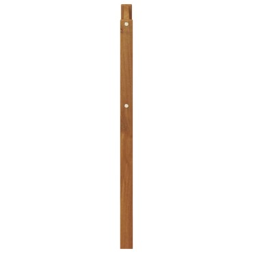 vidaXL Πλάτη Καφέ 59x4x73cm Στερεό Ξύλο Ακακίας