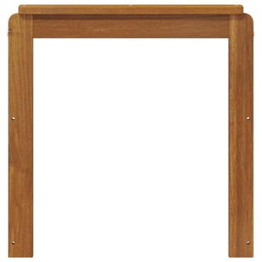 vidaXL Υποβραχίονες 2 τεμ. Καφέ 59x6x61cm Στερεό Ξύλο Ακακίας