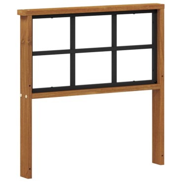 vidaXL Κάθισμα 2 τεμ. Φυσικό 60x6x61cm Στερεό Ξύλο Ακακίας
