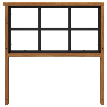 vidaXL Κάθισμα 2 τεμ. Φυσικό 60x6x61cm Στερεό Ξύλο Ακακίας