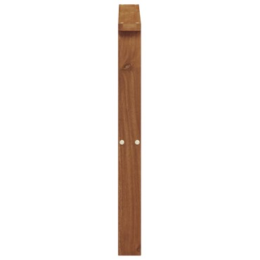vidaXL Κάθισμα 2 τεμ. Φυσικό 60x6x61cm Στερεό Ξύλο Ακακίας