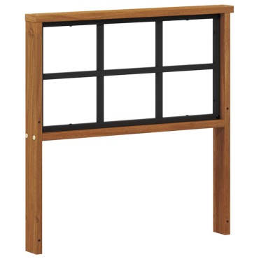 vidaXL Κάθισμα 2 τεμ. Φυσικό 60x6x61cm Στερεό Ξύλο Ακακίας