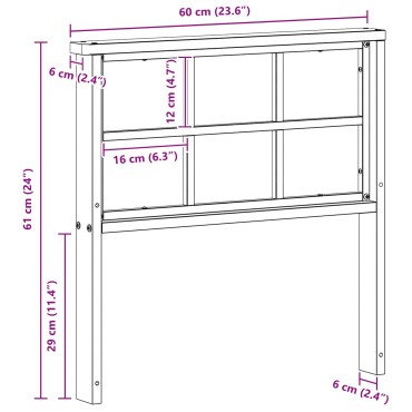 vidaXL Κάθισμα 2 τεμ. Φυσικό 60x6x61cm Στερεό Ξύλο Ακακίας