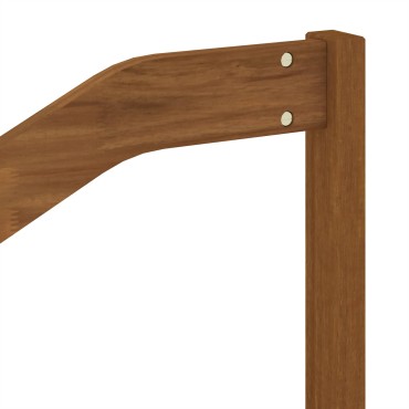 vidaXL Κάθισμα 2 τεμ. Φυσικό 59x4x73cm Στερεό Ξύλο Ακακίας