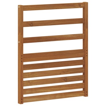 vidaXL Υποβραχίονες 2 τεμ. Καφέ 59x4x73cm Στερεό Ξύλο Ακακίας