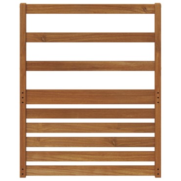 vidaXL Υποβραχίονες 2 τεμ. Καφέ 59x4x73cm Στερεό Ξύλο Ακακίας