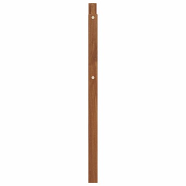vidaXL Υποβραχίονες 2 τεμ. Καφέ 59x4x73cm Στερεό Ξύλο Ακακίας