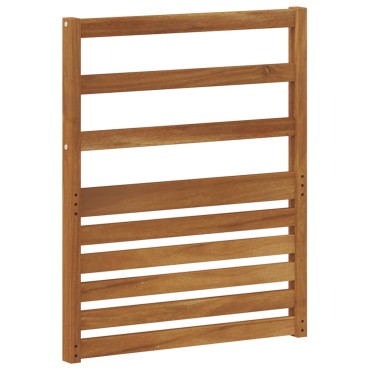 vidaXL Υποβραχίονες 2 τεμ. Καφέ 59x4x73cm Στερεό Ξύλο Ακακίας