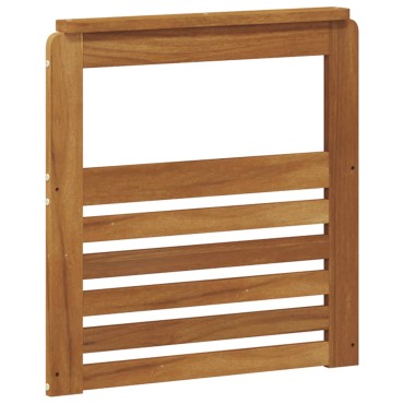 vidaXL Υποβραχίονες 2 τεμ. Καφέ 59x6x61cm Στερεό Ξύλο Ακακίας
