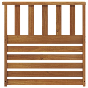 vidaXL Μπάρες 2 τεμ. Καφέ 60x6x61cm Στερεό Ξύλο Ακακίας