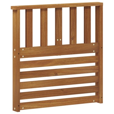 vidaXL Μπάρες 2 τεμ. Καφέ 60x6x61cm Στερεό Ξύλο Ακακίας