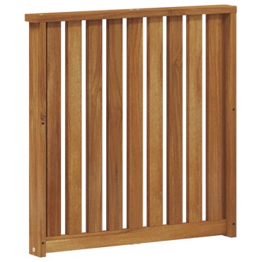 vidaXL Κάθισμα 2 τεμ. Καφέ 60x6x61cm Στερεό Ξύλο Ακακίας