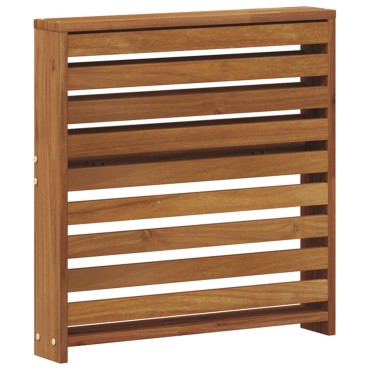 vidaXL Μπάρες 2 τεμ. Καφέ 58.5x10x61cm Στερεό Ξύλο Ακακίας