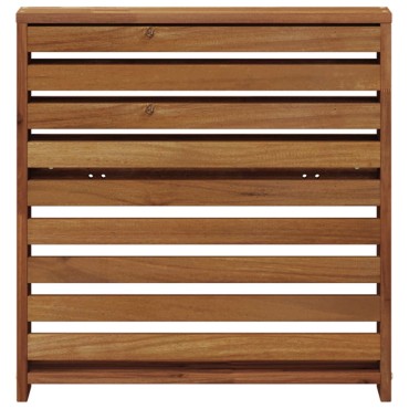 vidaXL Μπάρες 2 τεμ. Καφέ 58.5x10x61cm Στερεό Ξύλο Ακακίας