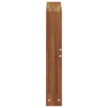 vidaXL Μπάρες 2 τεμ. Καφέ 58.5x10x61cm Στερεό Ξύλο Ακακίας