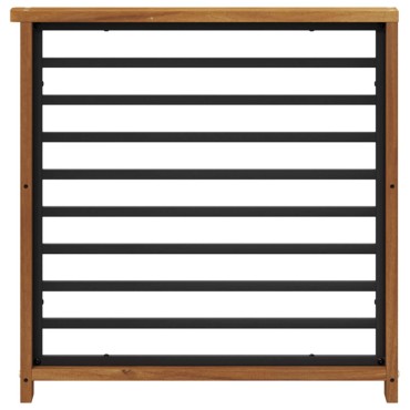 vidaXL Κάθισμα 2 τεμ. Φυσικό 60x6x61cm Στερεό Ξύλο Ακακίας