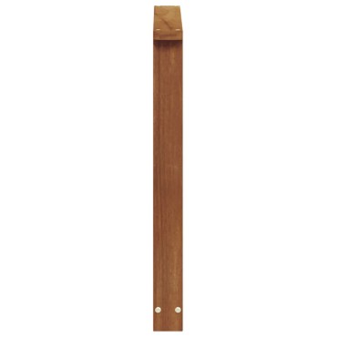 vidaXL Κάθισμα 2 τεμ. Φυσικό 60x6x61cm Στερεό Ξύλο Ακακίας