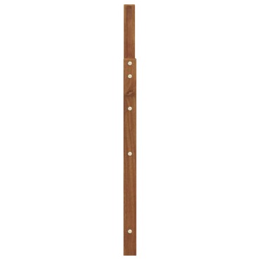 vidaXL Μπάρες 2 τεμ. Καφέ 59x4x73cm Στερεό Ξύλο Ακακίας