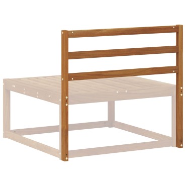 vidaXL Πλάτη Καφέ 79x4x73cm Στερεό Ξύλο Ακακίας