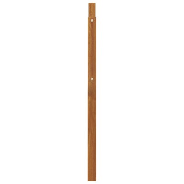 vidaXL Πλάτη Καφέ 79x4x73cm Στερεό Ξύλο Ακακίας