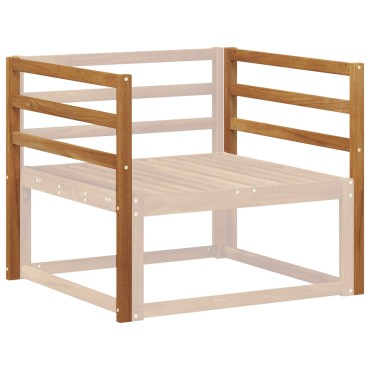 vidaXL Κάθισμα 2 τεμ. Φυσικό 79x4x73cm Στερεό Ξύλο Ακακίας