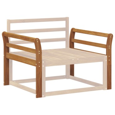 vidaXL Κάθισμα 2 τεμ. Φυσικό 79x8x60cm Στερεό Ξύλο Ακακίας