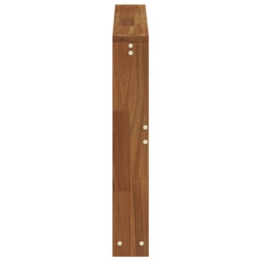 vidaXL Κάθισμα 2 τεμ. Φυσικό 78x10x61cm Στερεό Ξύλο Ακακίας