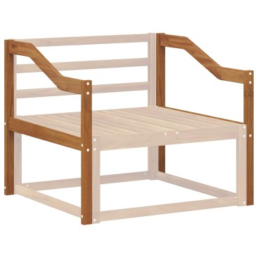 vidaXL Κάθισμα 2 τεμ. Φυσικό 79x4x73cm Στερεό Ξύλο Ακακίας