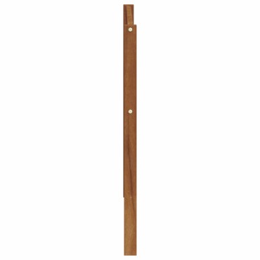 vidaXL Κάθισμα 2 τεμ. Φυσικό 79x4x73cm Στερεό Ξύλο Ακακίας