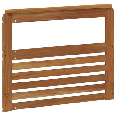 vidaXL Κάθισμα 2 τεμ. Φυσικό 79x6x61cm Στερεό Ξύλο Ακακίας